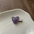 Sweet Heart Shape Resin Hair Clip Hair Tie