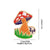 Sweet Pastoral Simple Style Mushroom Alloy Stoving Varnish Plating Unisex Brooches