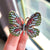 Sweet Pin Butterfly Alloy Artificial Pearls Women'S Brooches