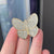 Sweet Pin Butterfly Alloy Artificial Pearls Women'S Brooches