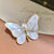 Sweet Pin Butterfly Alloy Artificial Pearls Women'S Brooches