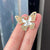 Sweet Pin Butterfly Alloy Artificial Pearls Women'S Brooches