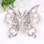 Sweet Pin Butterfly Alloy Inlay Artificial Gemstones Women'S Brooches