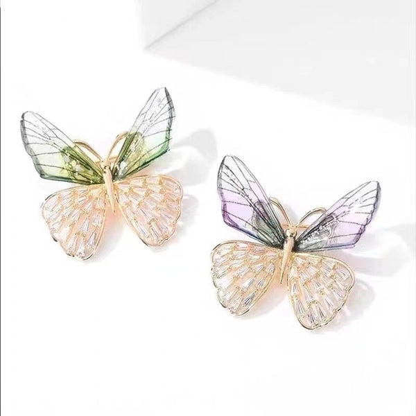 Sweet Pin Butterfly Alloy Plating Women's Brooches