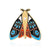 Sweet Pin Butterfly Zinc Alloy Enamel Plating Unisex Brooches