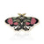 Sweet Pin Butterfly Zinc Alloy Enamel Plating Unisex Brooches