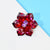 Sweet Pin Flower Alloy Crystal Women'S Brooches