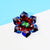 Sweet Pin Flower Alloy Crystal Women'S Brooches