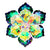 Sweet Pin Flower Alloy Crystal Women'S Brooches