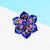 Sweet Pin Flower Alloy Crystal Women'S Brooches