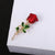 Sweet Pin Flower Alloy Enamel Rhinestones Women'S Brooches