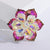 Sweet Pin Flower Alloy Inlay Artificial Crystal Women's Brooches