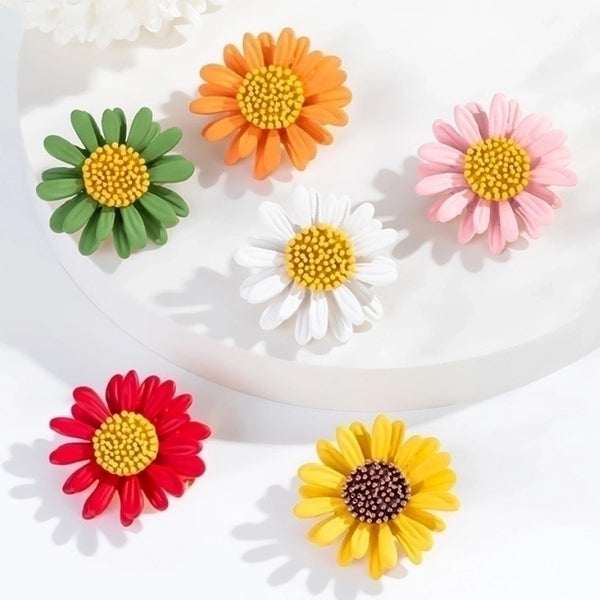 Sweet Pin Flower Alloy Plating Women's Brooches