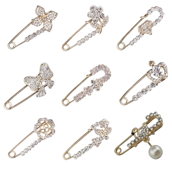 Sweet Pin Flower Bow Knot Alloy Plating Women's Brooches