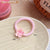 Sweet Pink Cherry Blossom Series Hair Accessories Super Fairy Flower Clip Pone Tail Hair Rope Bangs Hair Clip Spring And Summer