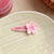 Sweet Pink Cherry Blossom Series Hair Accessories Super Fairy Flower Clip Pone Tail Hair Rope Bangs Hair Clip Spring And Summer