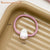 Sweet Pink Cherry Blossom Series Hair Accessories Super Fairy Flower Clip Pone Tail Hair Rope Bangs Hair Clip Spring And Summer