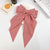 Sweet Plaid Bow Knot Cloth Hair Clip 1 Piece