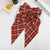 Sweet Plaid Bow Knot Cloth Hair Clip 1 Piece