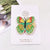 Sweet Rainbow  Butterfly Cloth Hair Clip