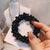 Sweet Round Artificial Pearl Patchwork Hair Tie