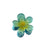 Sweet Simple Style Flower Plastic Hair Claws