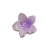 Sweet Simple Style Flower Plastic Hair Claws