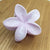 Sweet Simple Style Flower Plastic Hair Claws