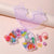 Sweet Simple Style Flower Plastic Metal Hair Clip Hair Tie