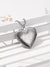 Sweet Simple Style Heart Shape Stainless Steel Carving Pendant Necklace