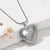 Sweet Simple Style Heart Shape Stainless Steel Carving Pendant Necklace