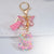 Sweet Simple Style Letter Resin Patchwork Women's Keychain