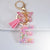 Sweet Simple Style Letter Resin Patchwork Women's Keychain