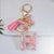 Sweet Simple Style Letter Resin Patchwork Women's Keychain