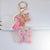 Sweet Simple Style Letter Resin Patchwork Women's Keychain