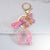 Sweet Simple Style Letter Resin Patchwork Women's Keychain