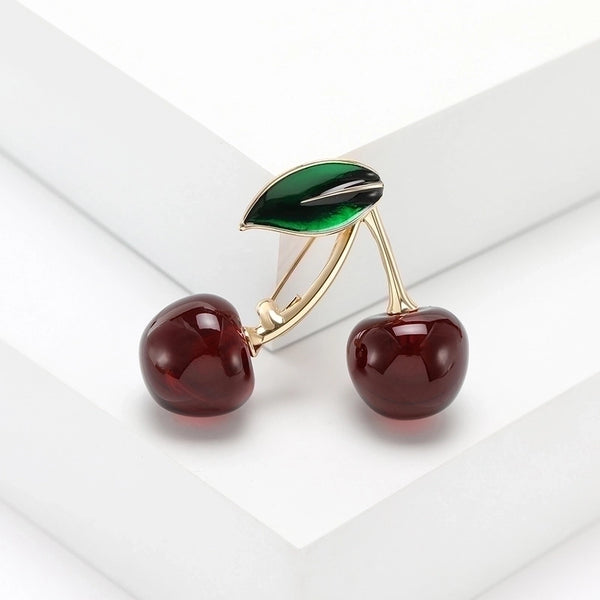 Sweet Minimalist Pin Fruit Alloy Women's Brooches