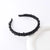 Sweet Solid Color Artificial Crystal Hair Band 1 Piece