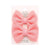 Sweet Solid Color Bow Knot Cloth Hair Clip