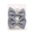 Sweet Solid Color Bow Knot Cloth Hair Clip