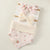 Sweet Solid Color Cotton Printing Bowknot Hair Band 1 Set