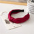 Sweet Solid Color Knot Satin Handmade Hair Band