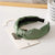 Sweet Solid Color Knot Satin Handmade Hair Band