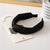 Sweet Solid Color Knot Satin Handmade Hair Band