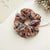 Sweet Tie Dye Flower Cloth Hair Tie 1 Piece