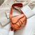 Texture Wide Shoulder Strap Messenger Handbag Wholesale