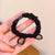 TikTok Same  Design Sense Headline High Elastic Large Intestine Hair Band Rubber Band Tie Head Tie High Ponytail Hair Accessories