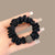 Tiktok Same Korean Style High-grade Hair Rope High Elastic Large Intestine Hair Band Rubber Band Hair-binding Hair Tie Height Hair Accessory For Ponytail