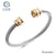 Titanium Steel Bracelet Colorful Diamond Twist Bangle Jewelry Wholesale