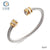 Titanium Steel Bracelet Colorful Diamond Twist Bangle Jewelry Wholesale